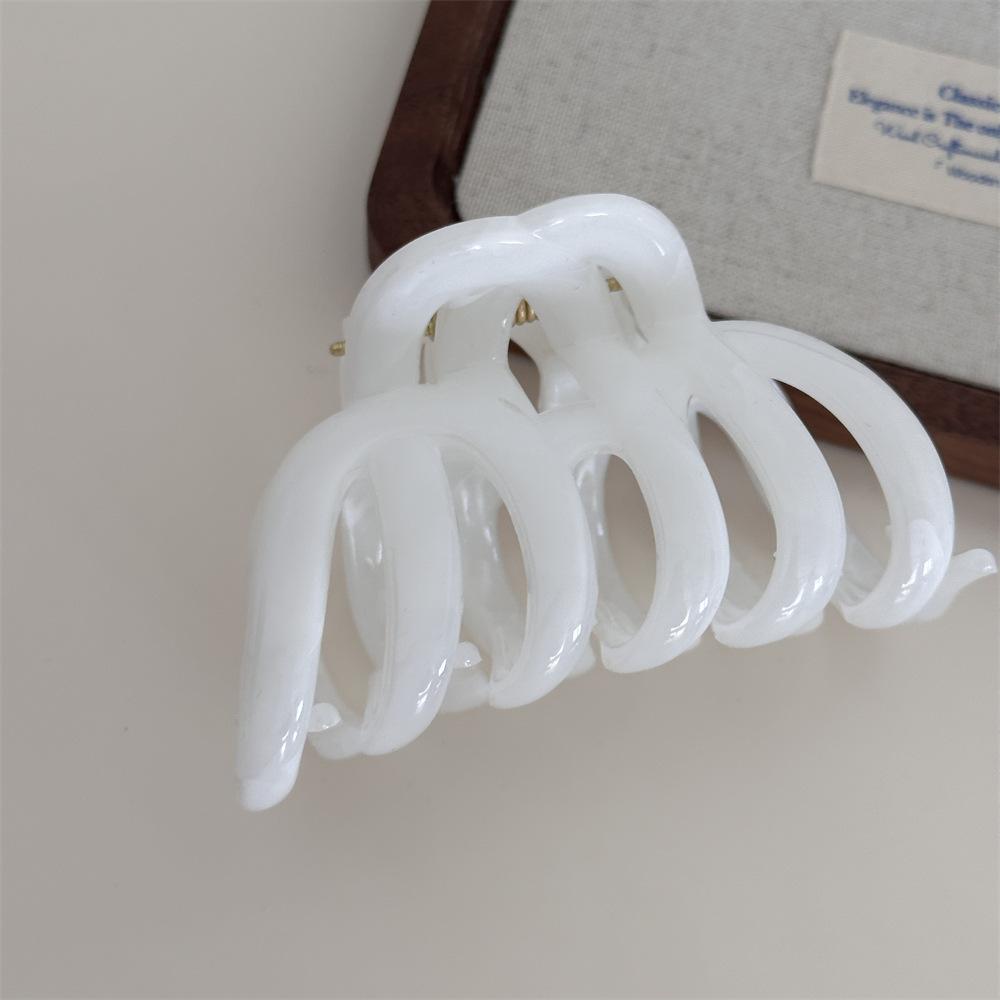 1pc Simple and Advanced Claw Clip for Women, Rear of the Head Hair Clip, Pumpkin Clip Suitable for Thick Hair, Sh Clip Hair Acce