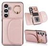 Ringständer Kartenhalter Handyhülle für Samsung Galaxy S21 S23 FE S22 S24 S25 Ultra S26 Plus A36 A15 A55 A35 A16 A56 Lederhülle