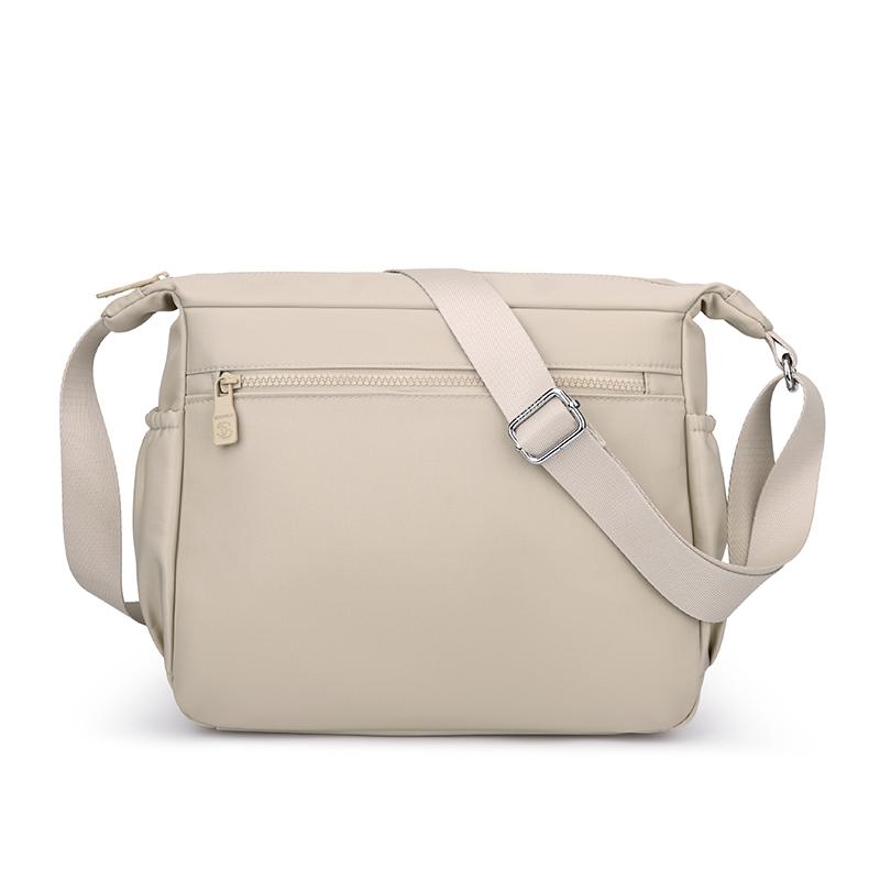 Commuter Shoulder Bag Women's Crossbody Bag Lightweight Water-Repellent Nylon Bag