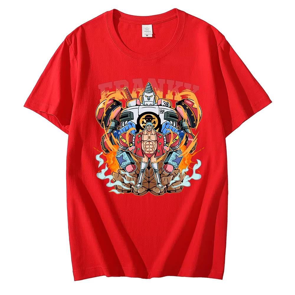 T-shirt FRANKYLeisure Sports Street T-shirt Stampata T-shirt da Uomo e da Donna Abbigliamento Estivo da Uomo