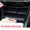 For Honda 10/11th Civic Sedan Si Hatchback Type R Center Console Storage Compartment Sorting, Storage Box Interior Supplies