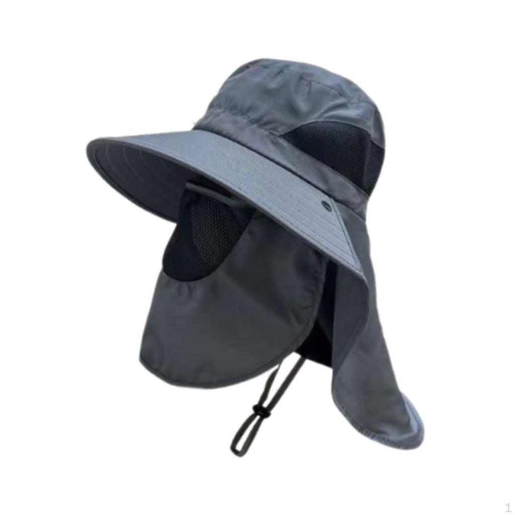 Chapéu de Pesca Sol para Camping Jardinagem Ciclismo Montanhismo Verão