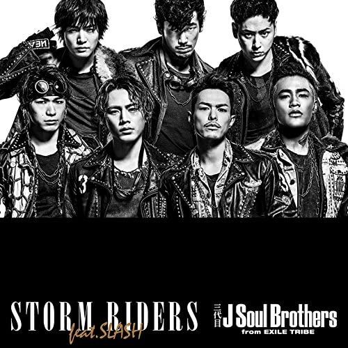 

CD SANDAIME J SOUL BROTHERS FROM EXILE - STORM RIDERS feat.SLASH Japan ObiJapanese Pop/Rock Used