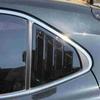 For Toyota Camry Sedan 2018- ABS Plastic Rear Window Quarter Louver Scoop Cover Side Vent Trim Car Adhesive Accessories