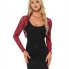 Giacca Cardigan Corta in Pizzo Euro-Americana 2026