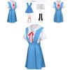 Japanese Pop Culture Cosplay Costume Strap Dress Socks Shirt Collar Included