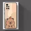 Süße Capybara Handyhülle für Xiaomi Redmi 13C A5 9 A1 A2 Plus A4 10 K40 K80 Pro 12C 14C A3