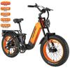 Bicicletă Electrică Cyrusher Kommoda 3.0 Motor 750W Bicicletă Electrică cu Suspensie Integrală 48V 20AH Frână cu Disc Hidraulic Sarcină Maximă 150Kg