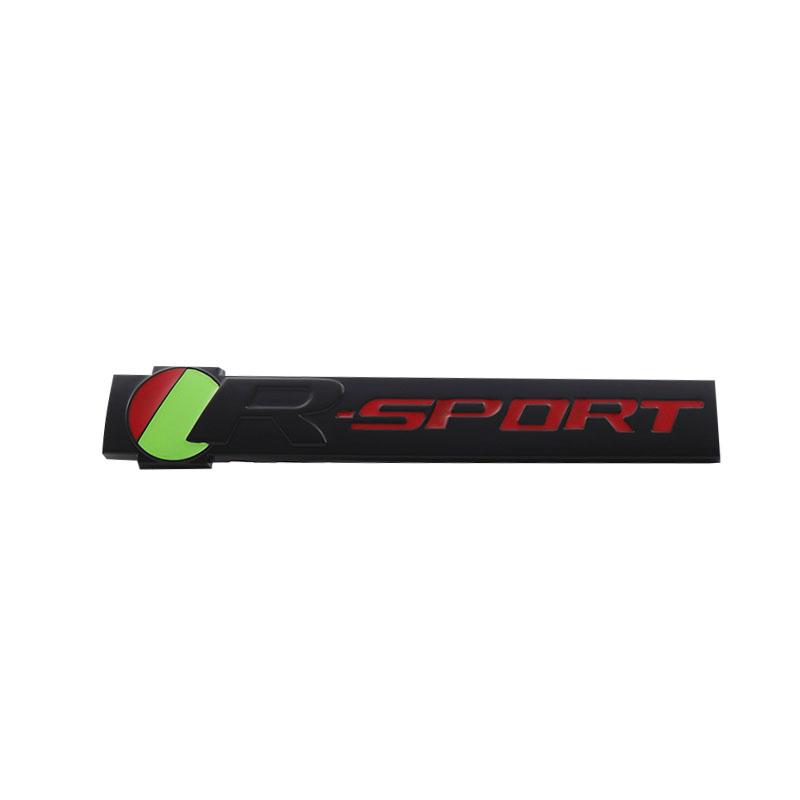 Car Styling R Sport for R-Sport Accessories Car Fender Side Trunk Nameplate Decal Emblem Badge Sticker