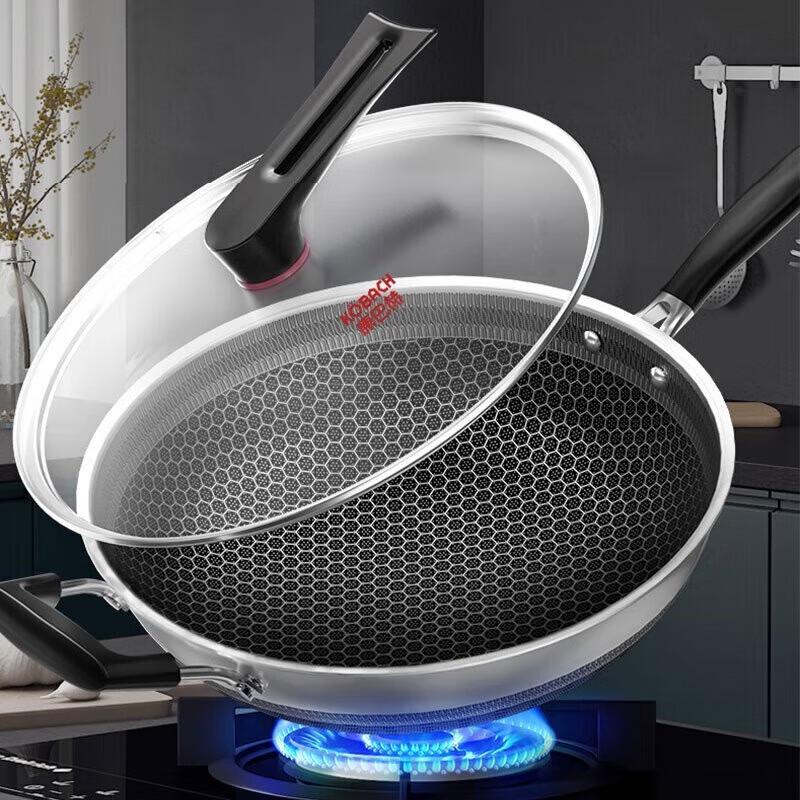 KBH Honeycomb Flat Bottom Wok