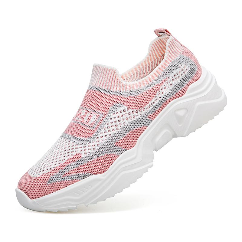 

Women s Shoes Comfortable Casual Platform Breathable Women Sneakers Running Shoes for Women Plus Size 42 New Summer 35 рожевий