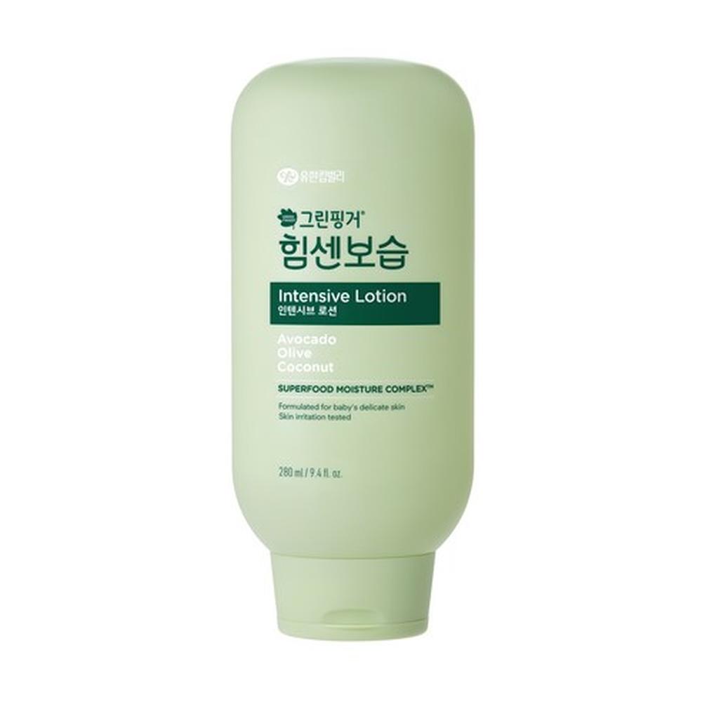 Green Finger Intensive Strong Moisture Body Lotion 280ml - Long Lasting Hydration for Baby Skin, Korean 280ml
