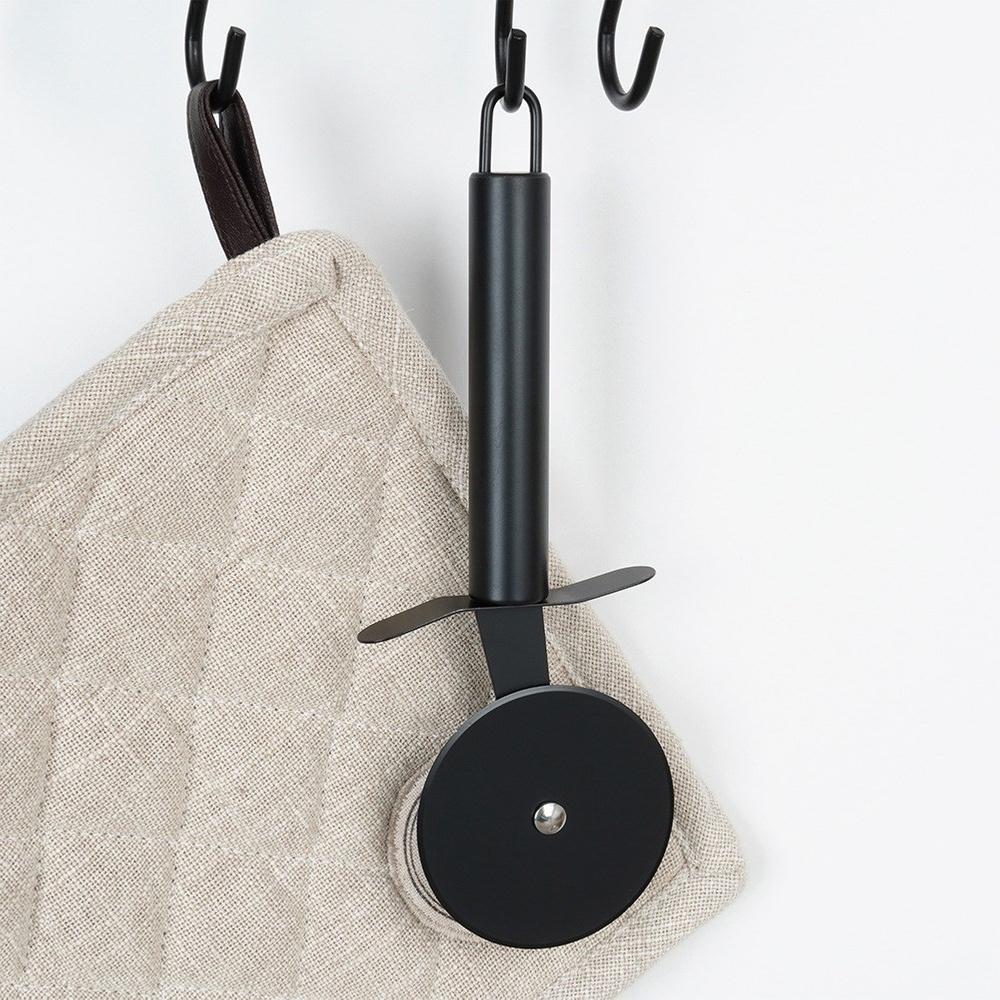 Pizza Cutter Steel Round Rotary Knurl Slicer