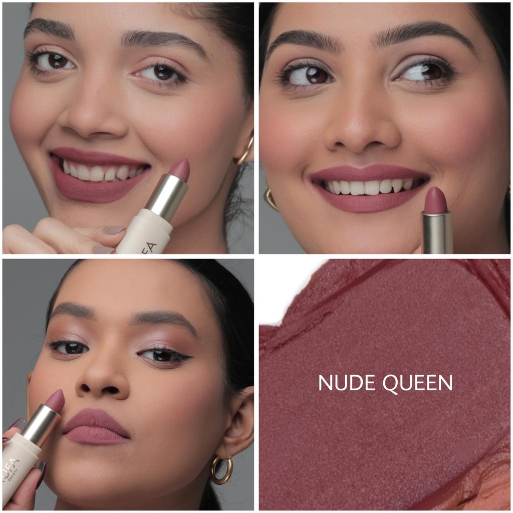 Soft Blur Matte Lipsticks (Nude Queen, Regular)