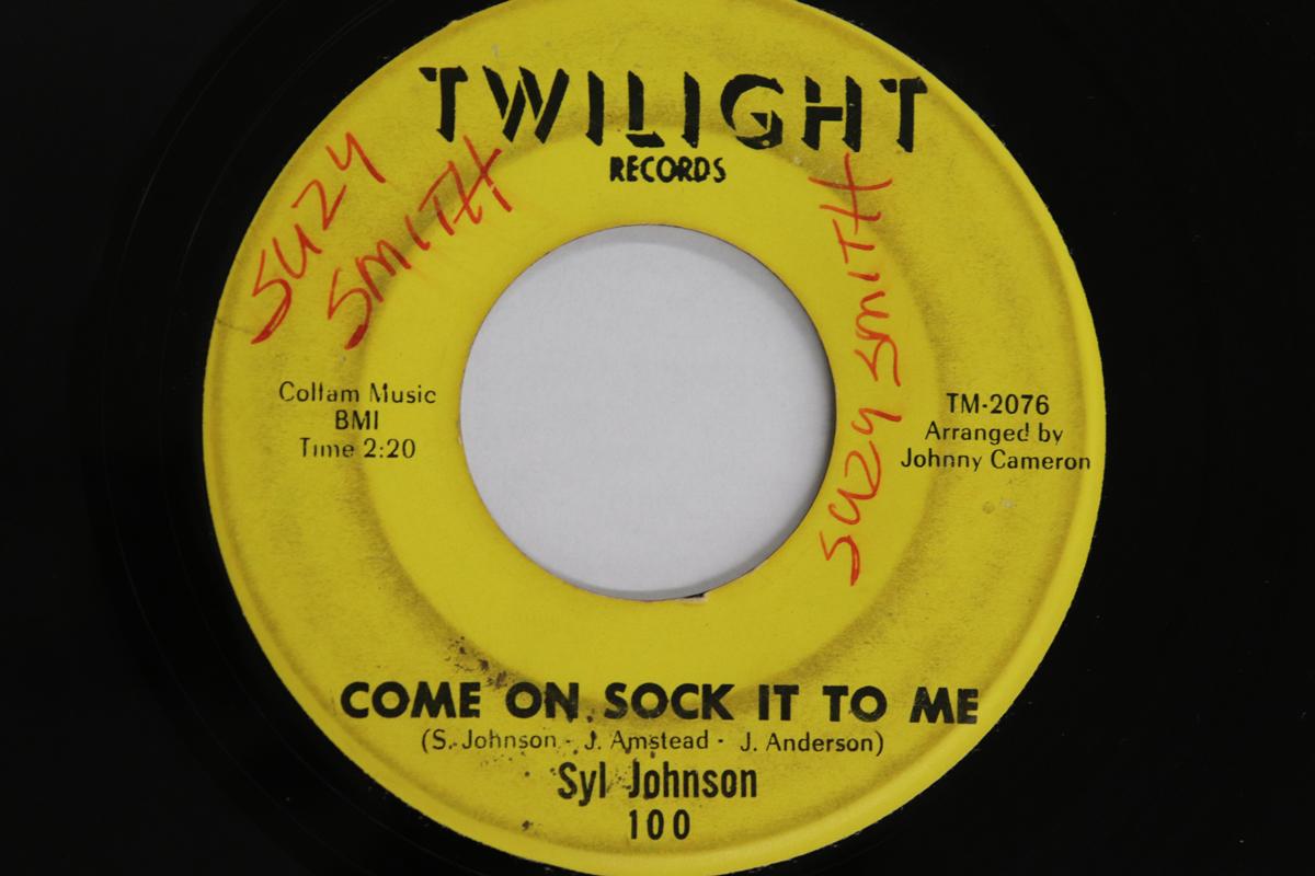 

7-дюймовая пластинка СИЛ ДЖОНСОН - Давай, зажги / Попробуй меня 100 TWILIGHT RECORD 1967 US Соул/Фанк Б/У