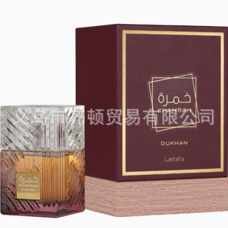 Lattafa Khamrah Kamra Dubai Imported Perfume Oriental Neutral Floral and Fruity Wood Fragrance Lasting Fragrance