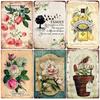Frisch geschnittene Blumen Vintage Metallblechschild Wandplakette für Floristen Garten Hinterhof Café Familiengeschenk Dekoration N