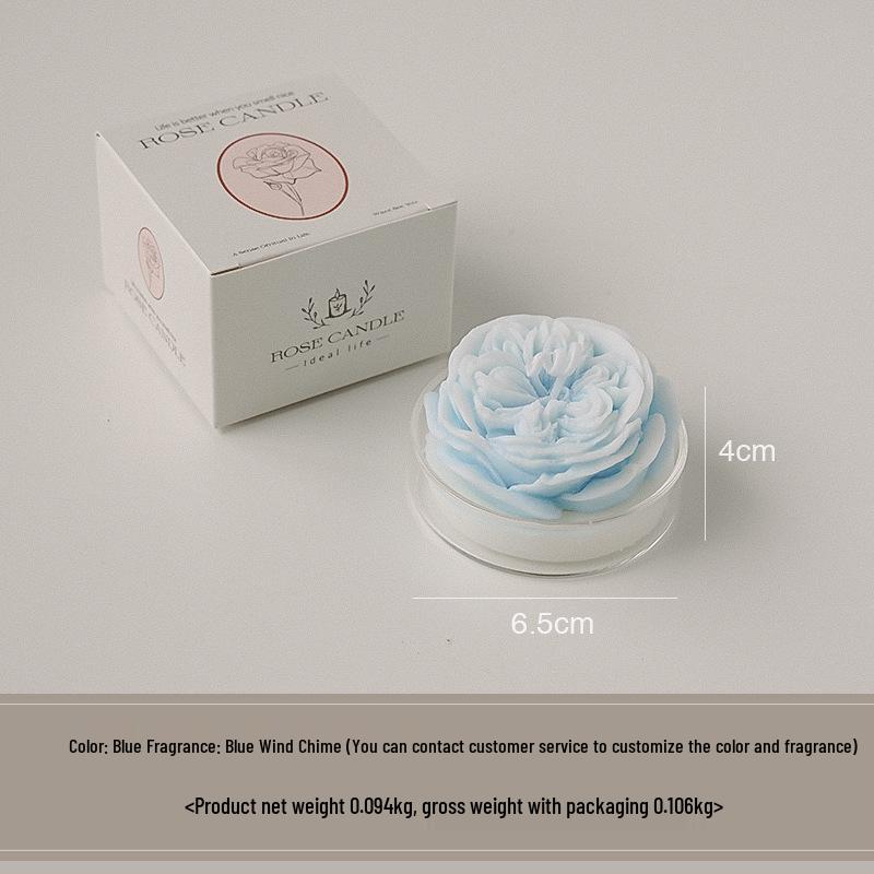 Austin Rose Scented Candle - Qixi Valentine's Day Souvenir Gift