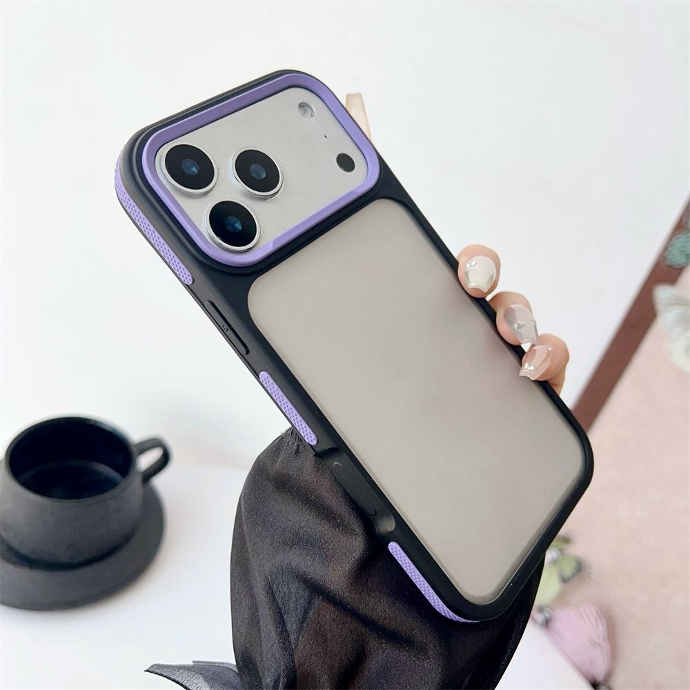 Neue Luxus Bicolor Matt Frosted Handyhülle Für iPhone 17 Pro Max Air 16 15 14 Plus 13 12 11 Transluzent Stoßfest Hartschalen-Cover