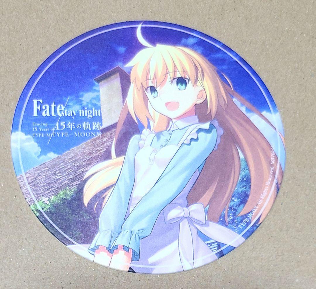 

[USED] Fate 15th Anniversary Trail Original Not for Sale Coaster Saber Artoria A