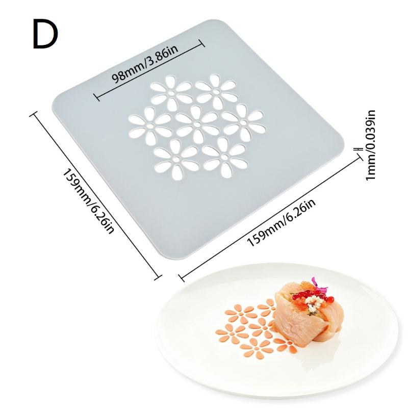 Antihaft Backform mit Druck Einfache Entformung Handwaschbar Manuelle Entformung DIY Dessert Dekoration