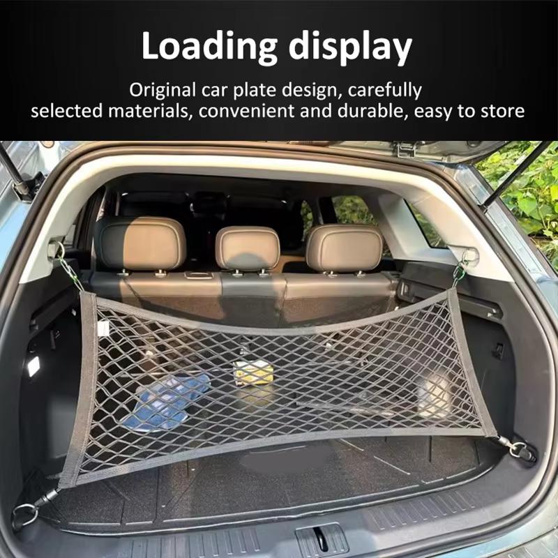 Car Rear Trunk Net For Volkswagen VW Tiguan 2018~2024 2019 AD BW MK2 Storage Cargo Holding Luggage Nylon Organizer Auto Interior