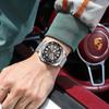 POEDAGAR Business Men Clock Date Week Waterproof Luminous Vintage Male Wristwatch Stainless Steel Quartz Military Men's Watches