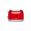 Grille Pain Vintage 2 Fentes 815w Rouge Scto2r Schneider