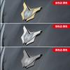 Hello Motorcycle Electric Vehicle Full Metal Decorative Sticker 3dstereorestoration Shield Logo Front Windshield Side Logo Badge Logo