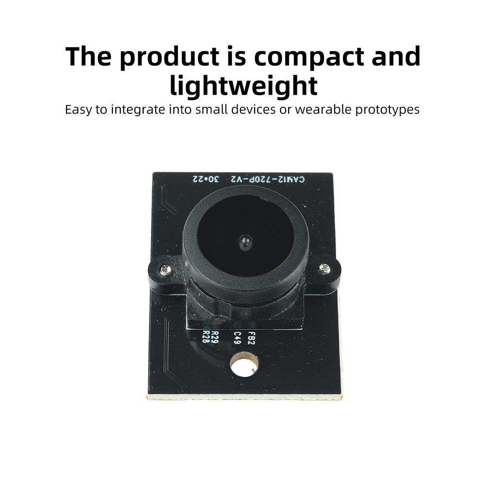 3 In 1 Integrated Camera Mic Speaker Module 150 Degree Ultra Wide Angle 720P USB2.0 Webcam For ESP32 Development Board