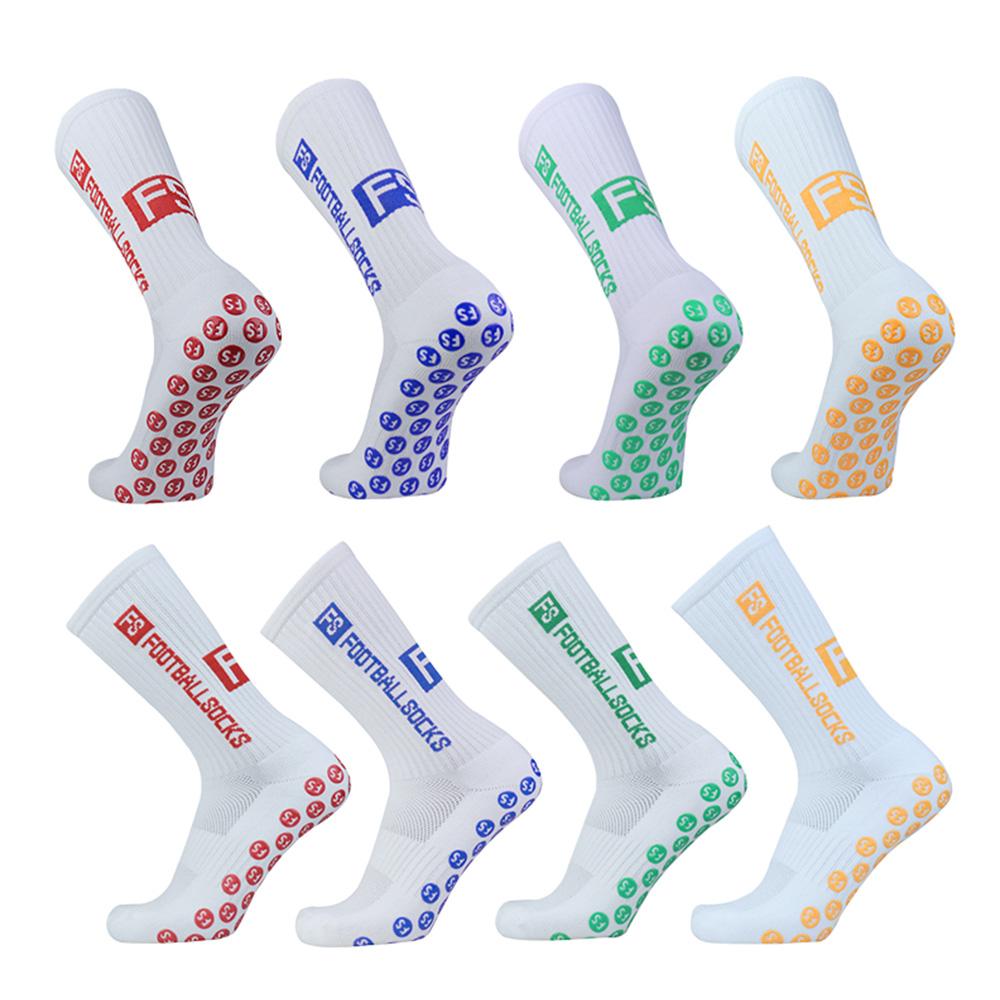 Football Socks Running Socks Anti Slip With Rubber Pad For Men / Women Professional Competition