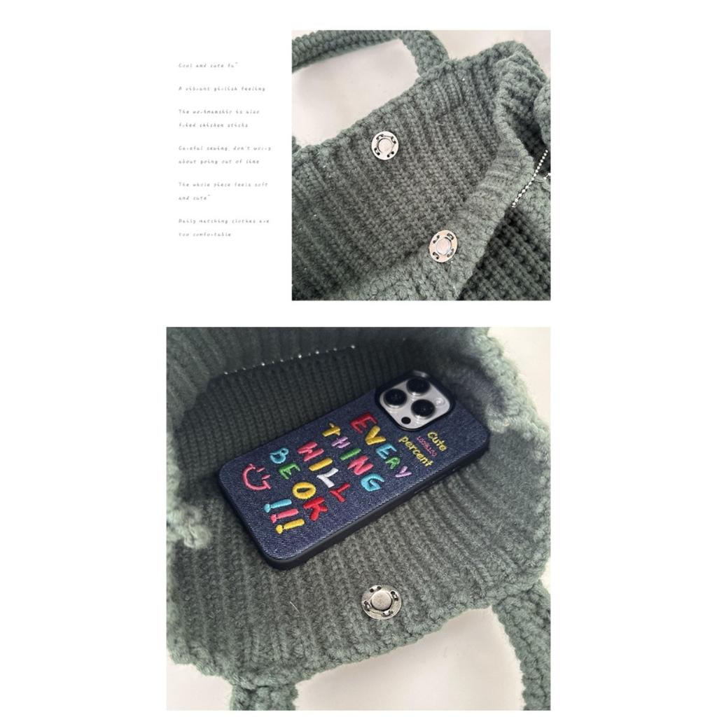 Hand Woven Cute Handbag 30*14*8cm