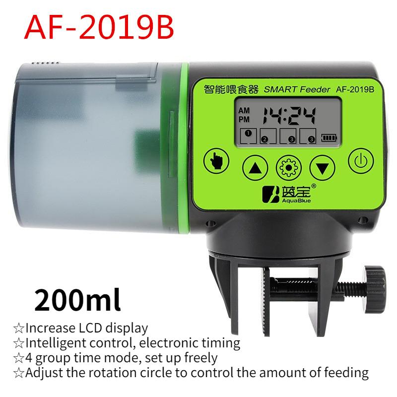 Aquarium Feeder Automatic Tank Auto Fish Timer Digital LCD Automatic Electronic Intellectual Ability Fish Foods Smart Feeder