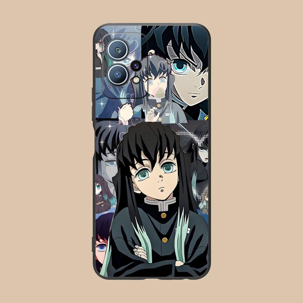 Demon Slayer Muichiro Phone Case for Huawei P60 P50 P40 P30 P20 P10 P9 P8 Pro Lite Plus Colour Protective Pretty Luxury Cover