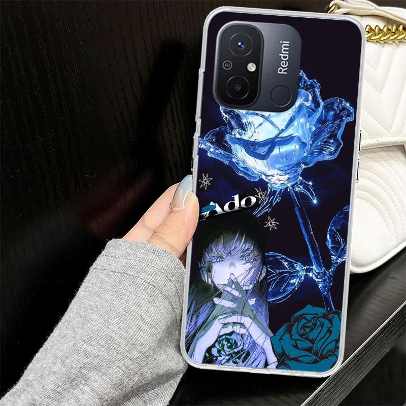 Ado Japanese Singer Case for Xiaomi Redmi 14C 13C 13 12C 12 10C 10 10A Phone Cover 9C 9 9A 9T 8 8A 7 7A 6 6A K70 K40 K20 Pro