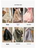 New Women's Iridescent Double Layer Pleated Puff Skirt - Korean Style Fairy Mesh Skirt