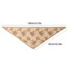Comfortable Lace Trimmed Kerchief  Stylish Polyester Bandana For Women Daily Use