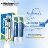 mint flavor 2x230g toothpaste + 2 toothbrushes