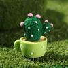 Garden Decoration Crafts Dollhouse Supplies Micro Landscape Figurine Micro Ornaments Cactus Miniatures Cactus Flower Figurines