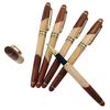 Wood Ballpoint Pen with Metal Pen Clip Business Roller Pen Office Singing Pen For Writing Note Taking Journaling