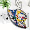 Colorful Paint Splatter Print Bucket Hat Abstract Art Pattern Sun Hat for Men Women Summer Beach Outdoor UPF Protection Cap