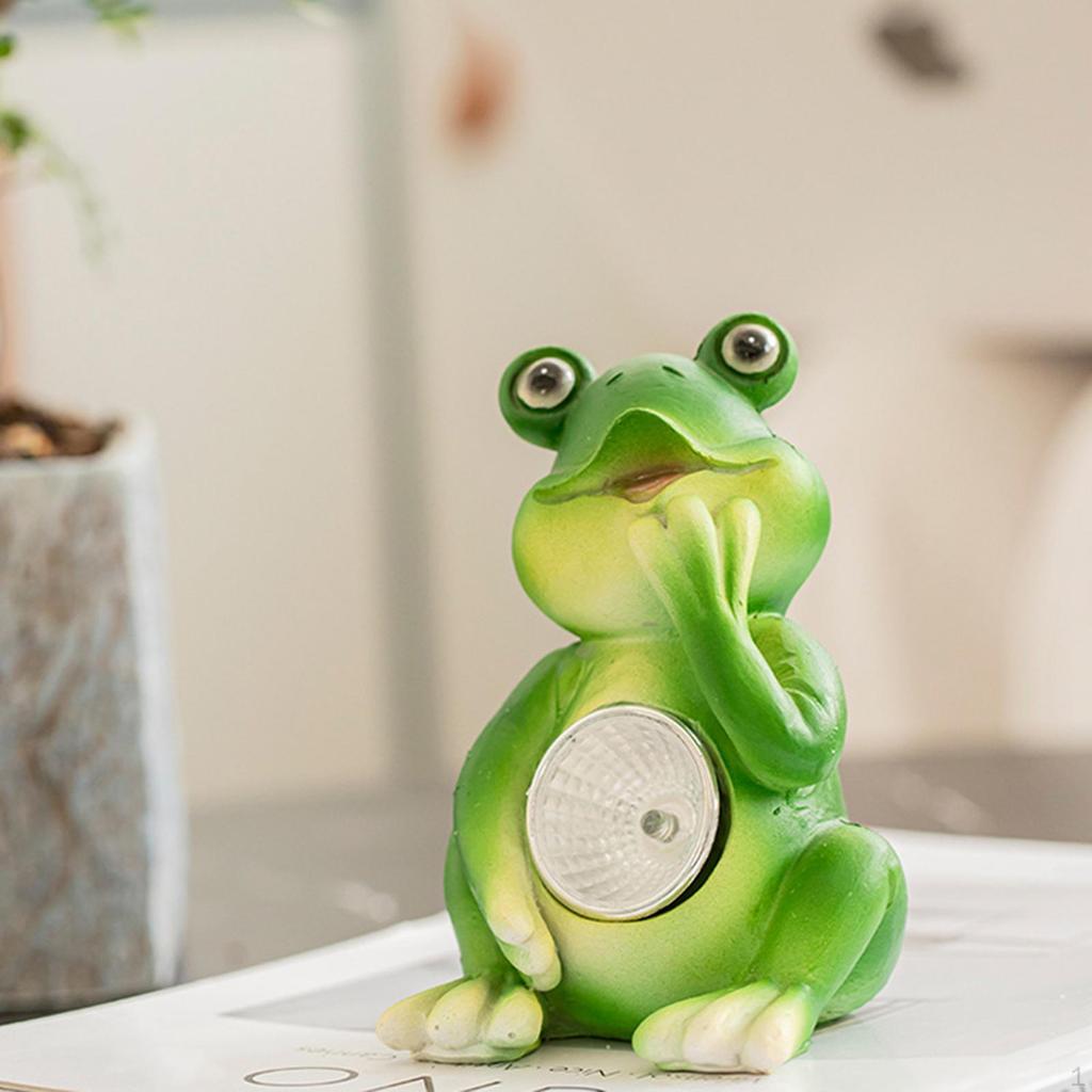 Garden S Frog Outdoor/Indoor Winter Decorive for Backyard Lawn Gift