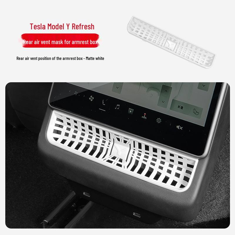 Tesla Model 3/Y Rear Air Vent Protection Cover