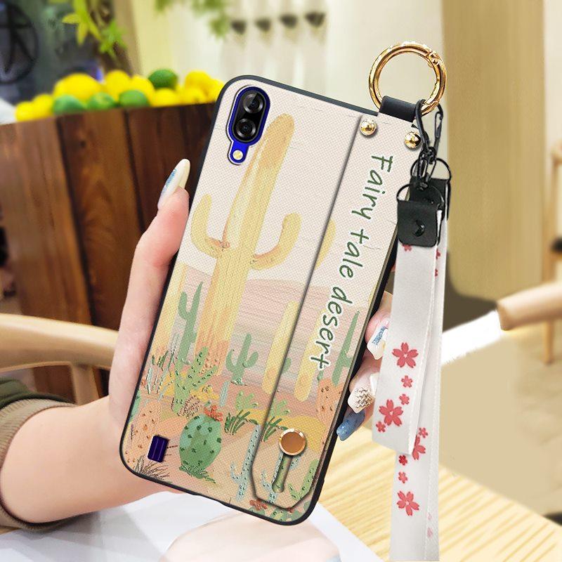 Soft case Anti-dust Phone Case For Blackview A60 Dirt-resistant Anti-knock Protective Flower Ring Shockproof Durable
