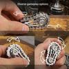 Metal Gear Chain Fingertip Gyroscope, Finger Chain Decompression Toy, Decompression Artifact