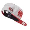 Casquette Snapback - New Era - 9Fifty - San Francisco 49ers - Gris - 100% Coton