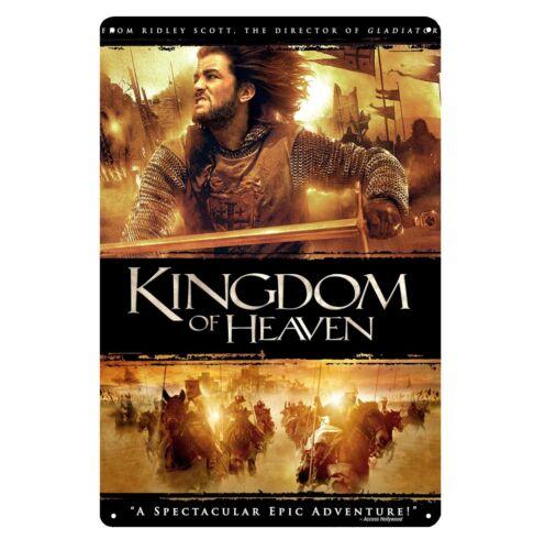 Kingdom of Heaven Ridley Movie Metal Poster Collectable Tin Sign 20x30cm aluminum 20x30cm