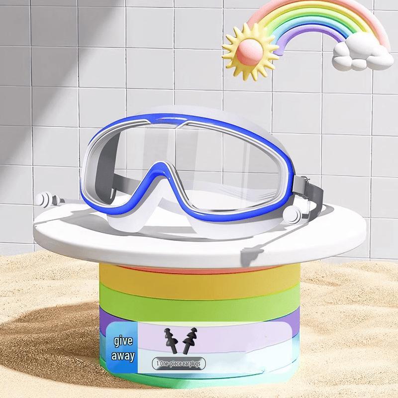 Children s Large Frame Swim Goggles Set