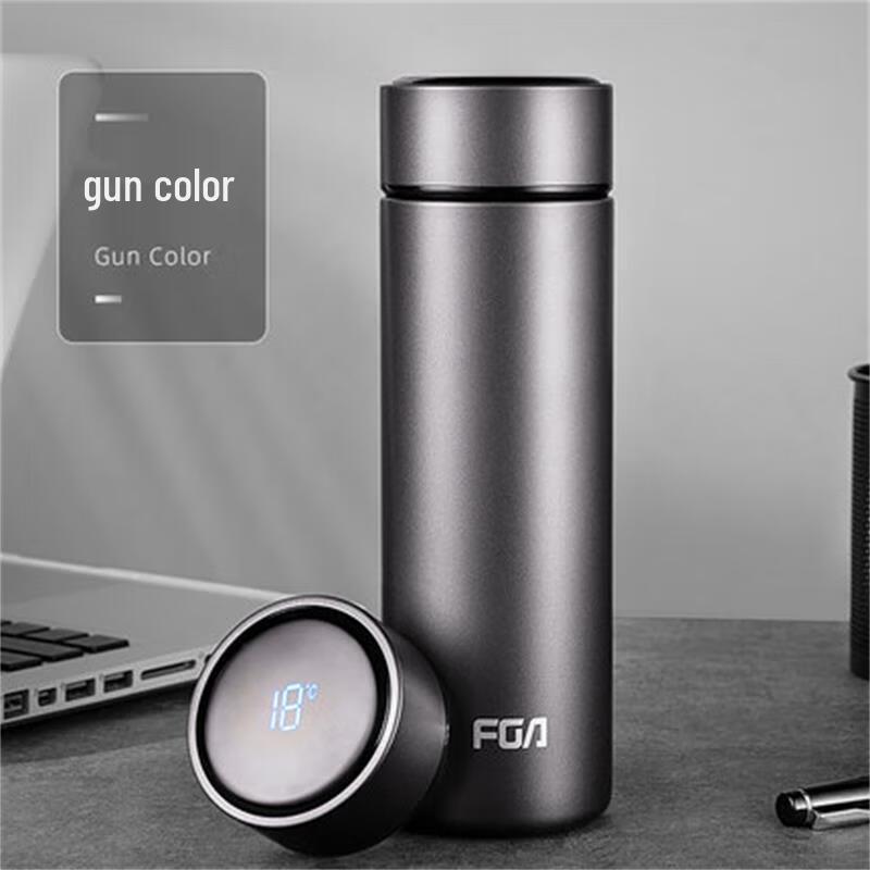 FUGUANG 316 Stainless Steel Smart Digital Thermos Bottle
