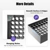 78 Holes Pigment Rack Wall Mounted Paint Organizer Iron Pigment Shelf Pen Shelf Nail Polish Organizer Lipstick Rack